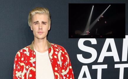 VIDEO Bieber sufre tremendo golpe tras caer del escenario