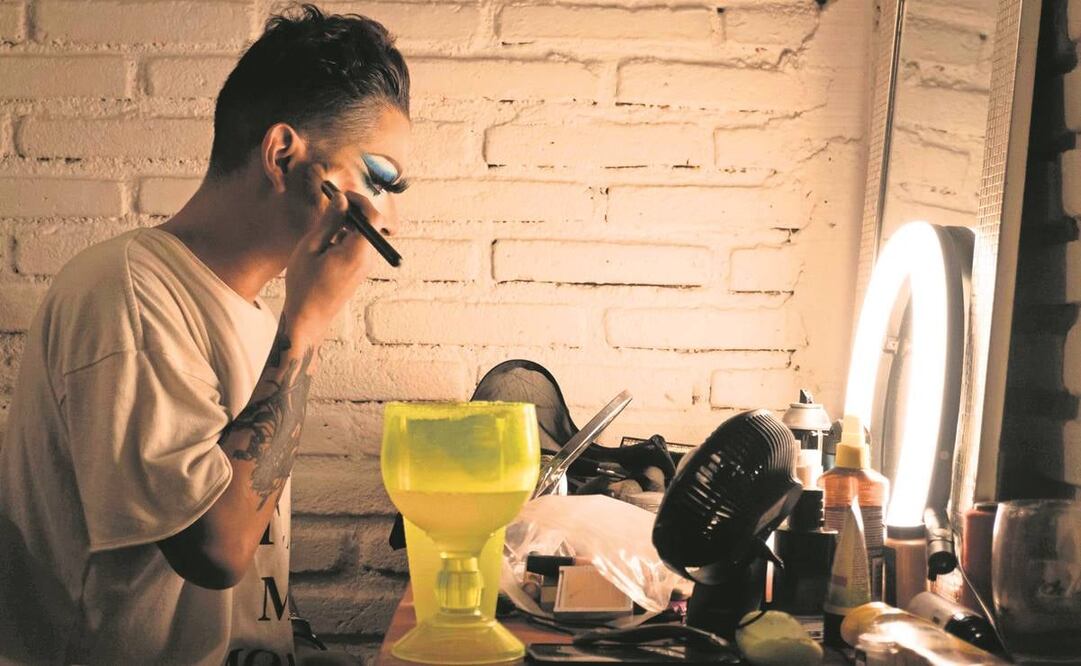 En el escenario de La Máxima se han presentado drags top de todo el país, por lo que llegan al lugar turistas nacionales y extranjeros a ver los shows. Foto: Mario Arturo/ EL UNIVERSAL