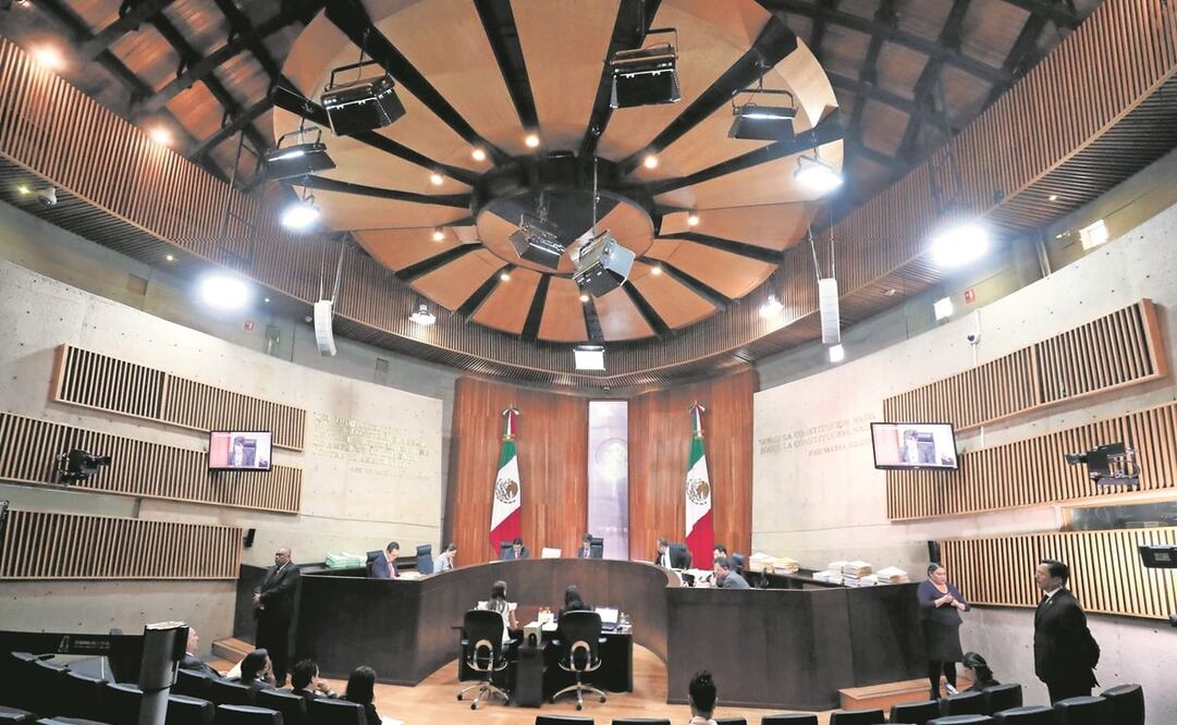 El TEPJF negó que los diputados de Morena recolecten firmas para la revocación de mandato. Foto: Archivo. El Universal