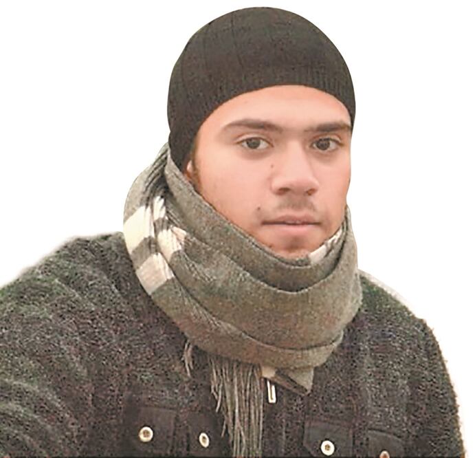 Omar Qayson, estudiante sirio de 19 años