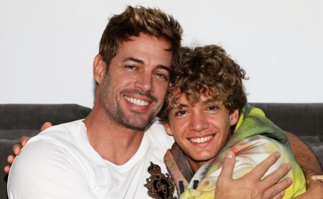 William Levy y su hijo. Fuente: Instagram @willevy