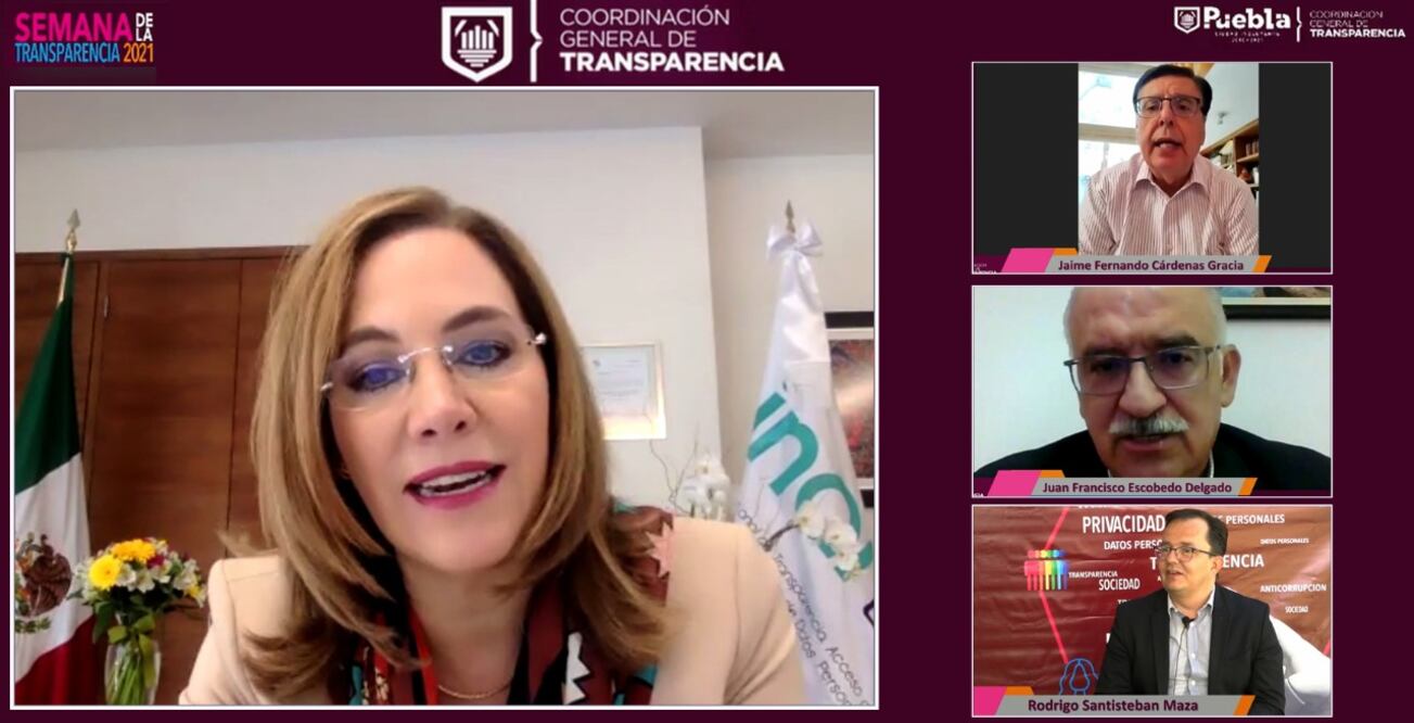 Blanca Lilia Ibarra Cadena, presidenta del INAI