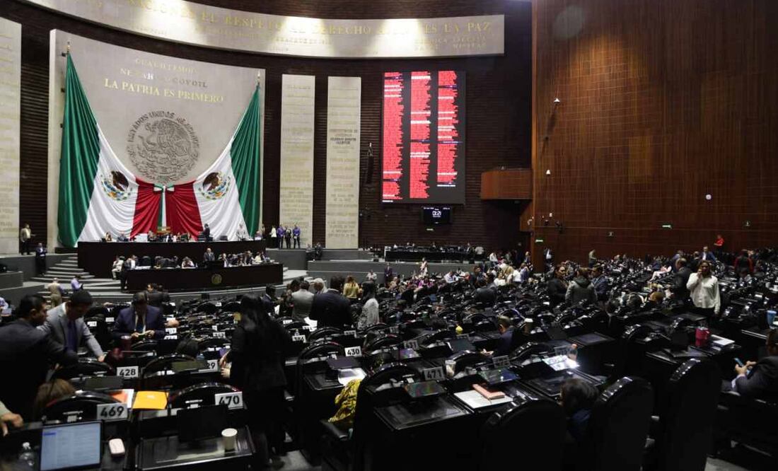 Cámara de Diputados en San Lázaro. Foto: Carlos Mejía/EL UNIVERSAL