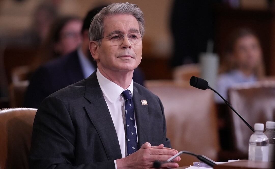 El secretario del Tesoro, Scott Bessent, testifica ante el Comité de Recursos y Arbitrios de la Cámara de Representantes en el edificio Rayburn de la Cámara de Representantes el 11 de junio de 2025 en Washington, D. C. Bessent testificó sobre las prioridades del Departamento del Tesoro. Foto: AFP