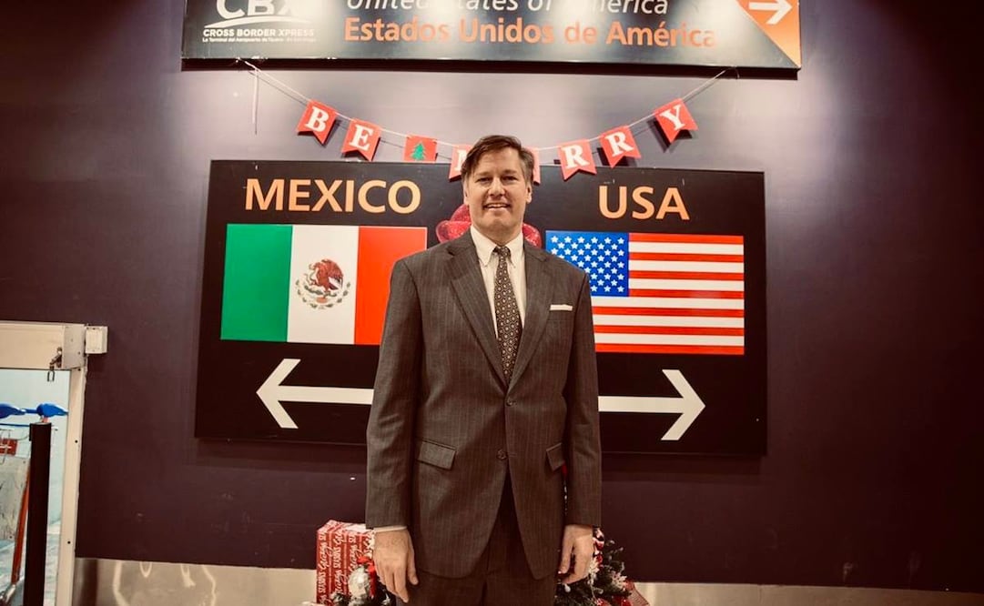 El embajador de Estados Unidos en México, Christopher Landau (Foto: Twitter /@USAmbMex)