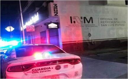 Hallan a 69 migrantes hacinados y bajo las altas temperaturas dentro caja de tráiler en Zaragoza, SLP