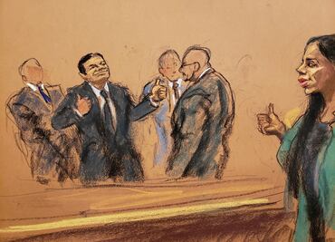 Así recibió "El Chapo" Guzmán el veredicto del jurado en NY