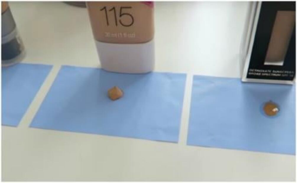 El experimento que te dirá cuánto aceite tienen tus bases de maquillaje
