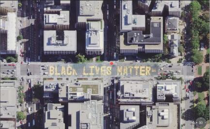Mira el mural Black Lives Matter en los mapas de Apple