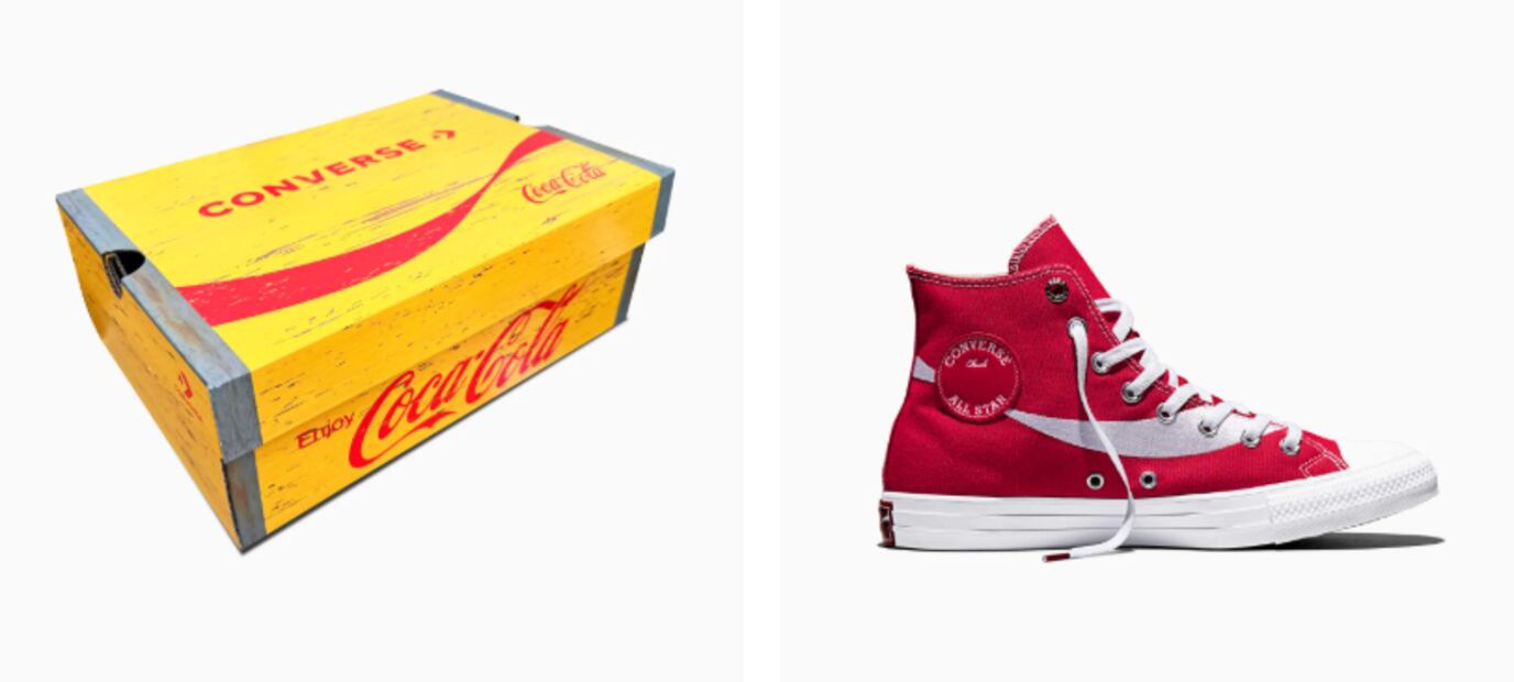 La colaboración causó furor en redes sociales. Foto: Converse