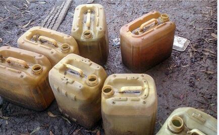 Sentencian a cinco por posesión ilegal de hidrocarburo en Tlaxcala