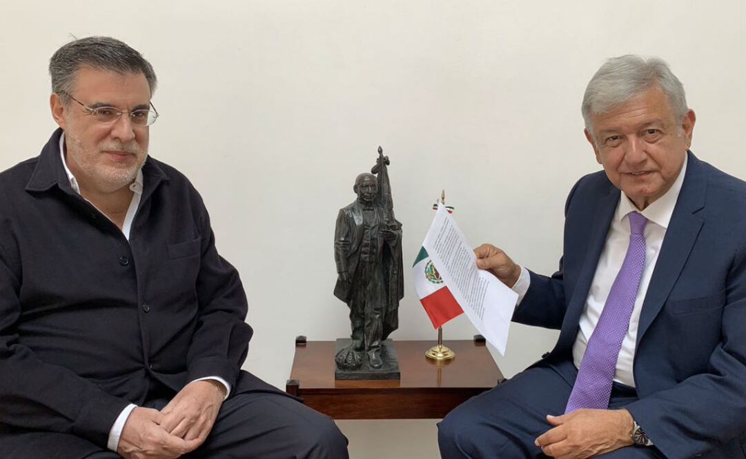 López Obrador anunció que presentará una ley para la confianza ciudadana en la que se suspenderán las revisiones a establecimientos mercantiles. FOTO: @lopezobrador_