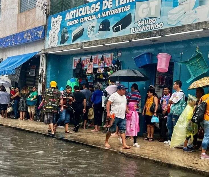 Las fuertes lluvias han dejado inundaciones en varios municipios. (Foto: especial)