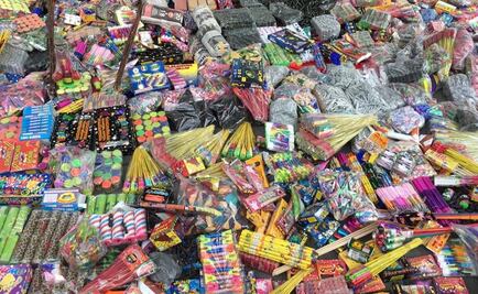 Policías aseguran 150 kilos de pirotecnia en Xochimilco