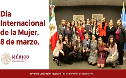 México refrenda su Política Exterior Feminista ante la ONU