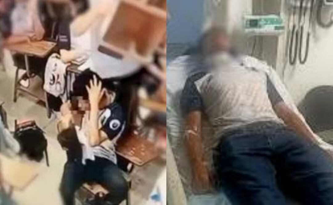 Investigan incidente de joven golpeado en la cabeza por su compañero en Monterrey (28/208/2025). Foto: Especial