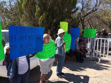 Protestan en Guerrero contra nombramiento de Rochín en la CEAV