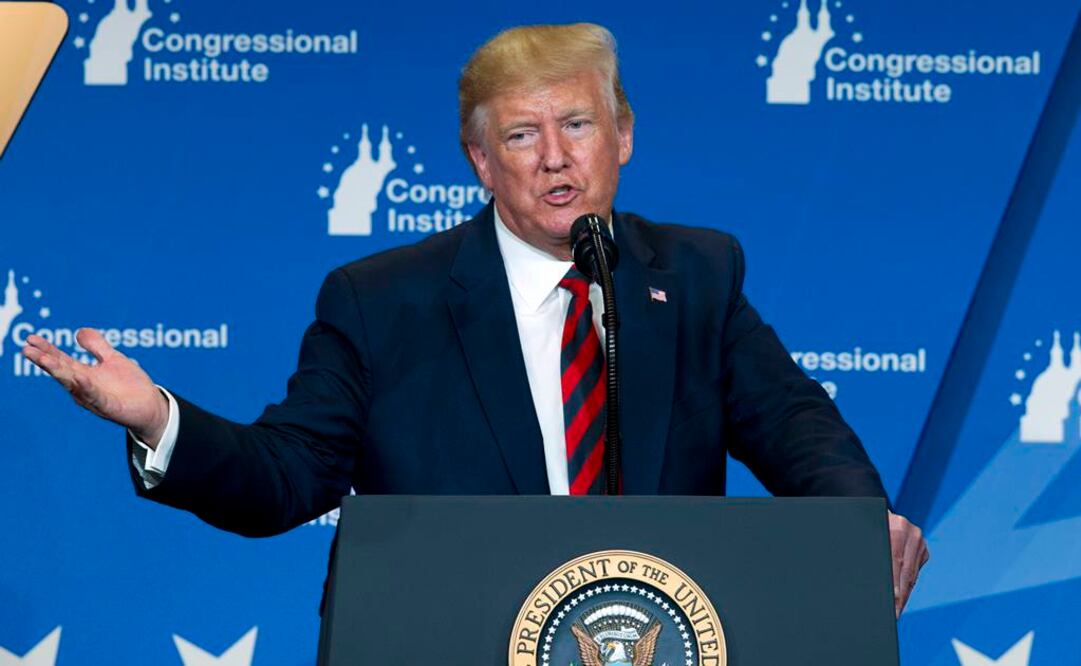 El presidente estadounidense, Donald Trump (Foto: AP)