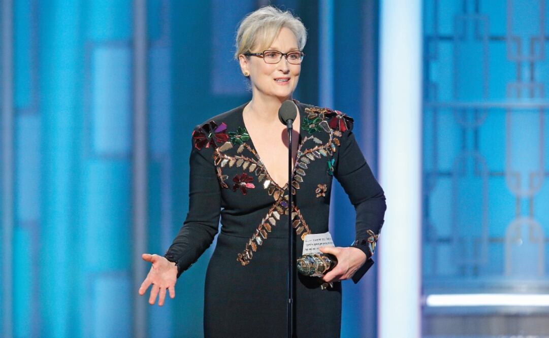 Meryl Streep fue una de las figuras en la más reciente entrega FOTO:ARCHIVO