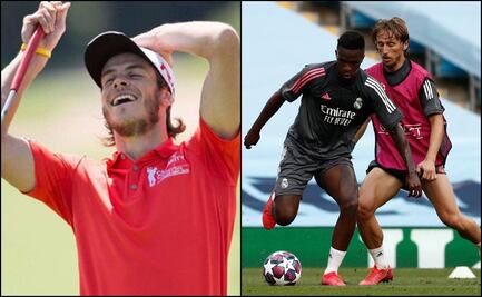 Bale juega golf mientras el Real Madrid disputa la Champions