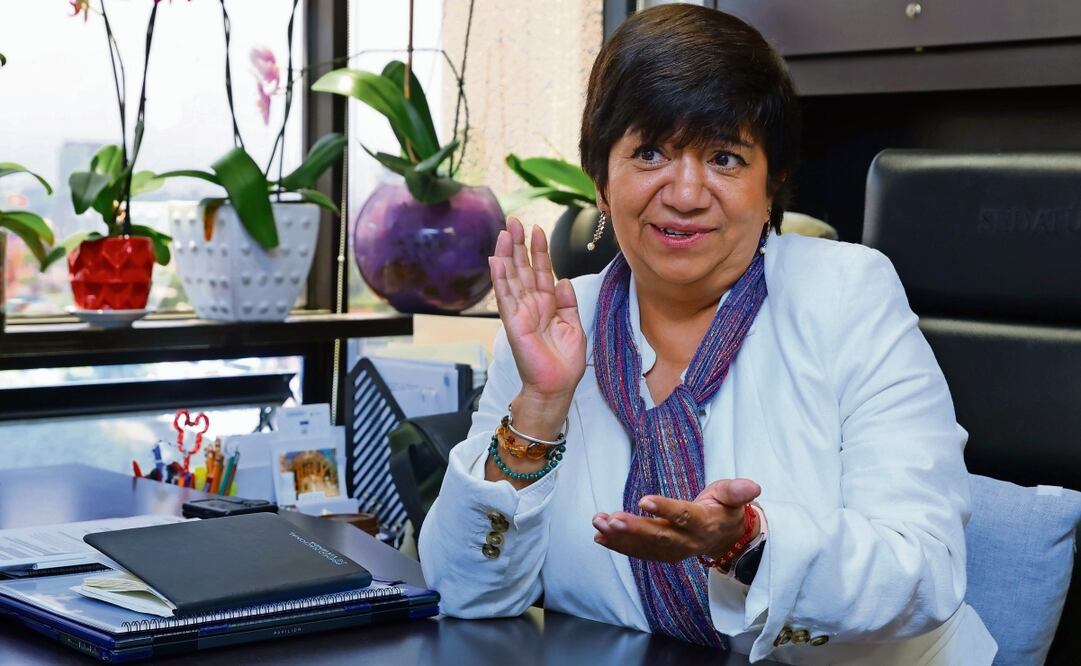 Entrevista con Edna Vega Rangel, próxima titular de SEDATU. Foto: Fernanda Rojas / EL UNIVERSAL