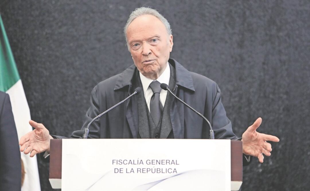 Alejandro Gertz Manero, titular de la Fiscalía General de la República. Foto: Archivo/EL UNIVERSAL 