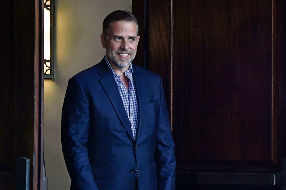 Hunter, hijo del presidente Joe Biden, en Carolina del Sur, en agosto de 2022. Foto: AFP