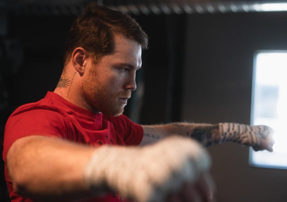 Canelo Álvarez. Fuente: Instagram @canelo