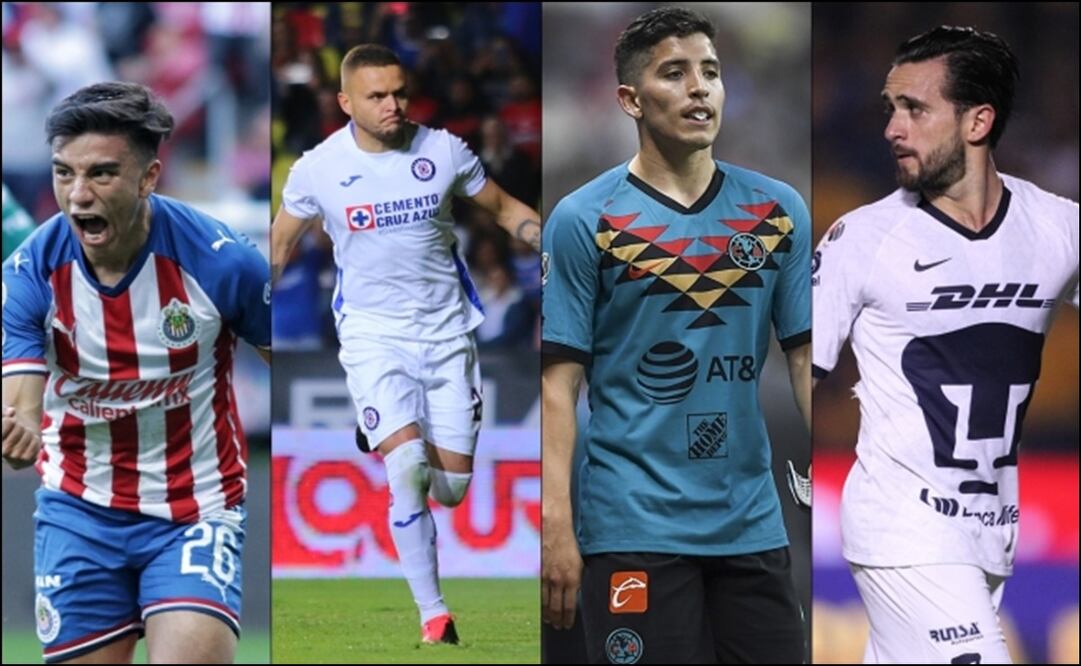 Los cuatro grandes en Liguilla