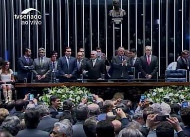 Temer toma protesta como nuevo presidente de Brasil