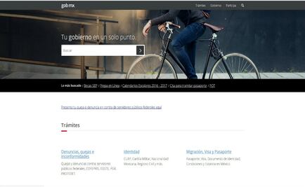 Portal gob.mx celebra un año de su apertura