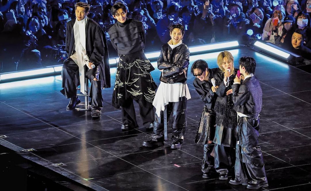 BTS arrancó en Corea su gira mundial, con la que visitará México. Foto: AP
