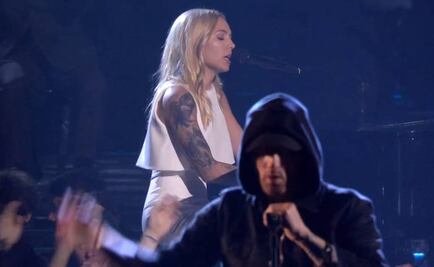 Eminem canta en los MTV EMA 2017