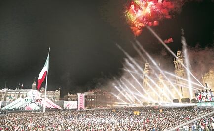 Primer Grito de AMLO va en cadena nacional por 45 minutos