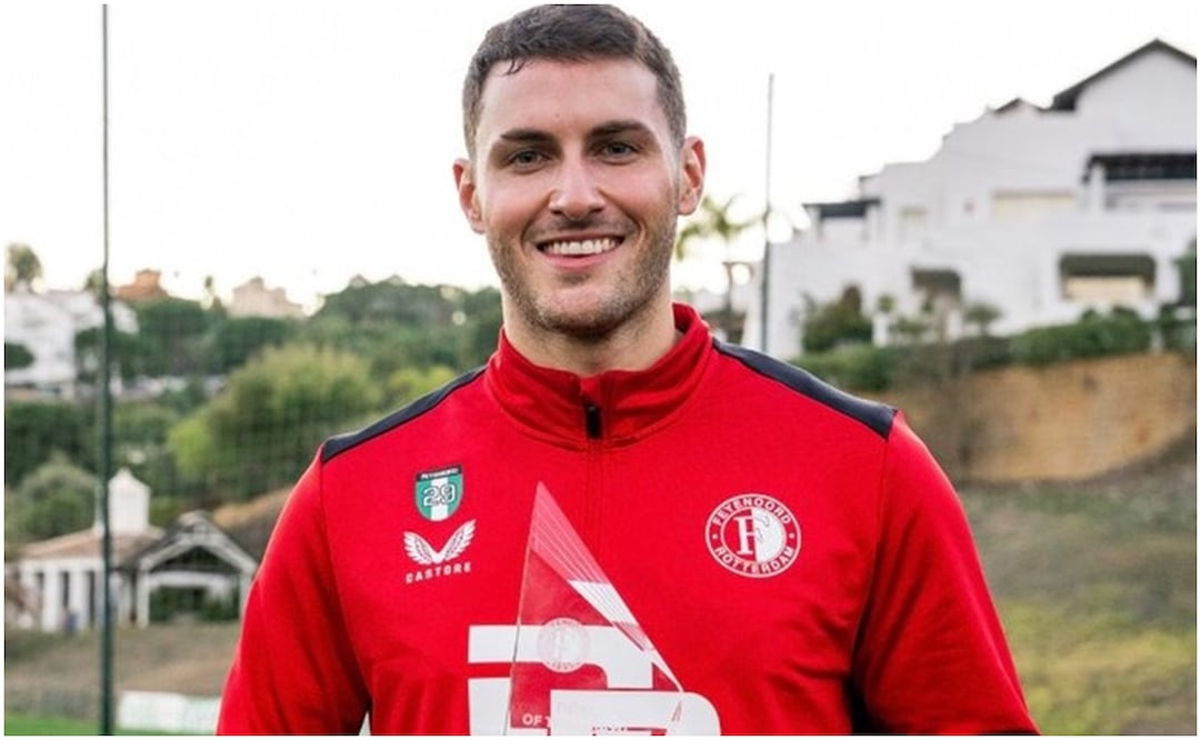 Santiago Giménez Foto: Feyenoord