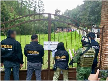 Aseguran predio en el Edomex donde presuntamente fabricaban sustancias prohibidas