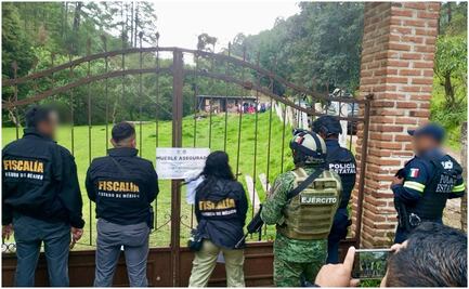 Aseguran predio en el Edomex donde presuntamente fabricaban sustancias prohibidas