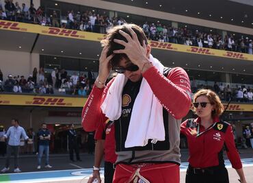 Charles Leclerc se convierte en víctima de abucheos, tras la carrera del Gran Premio de México