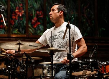 Baterista de 'Birdman' debuta en Bellas Artes