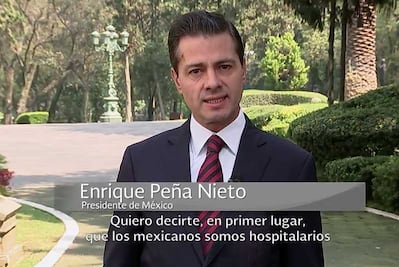 Presenta EPN plan para migrantes centroamericanos: da acceso a empleo temporal