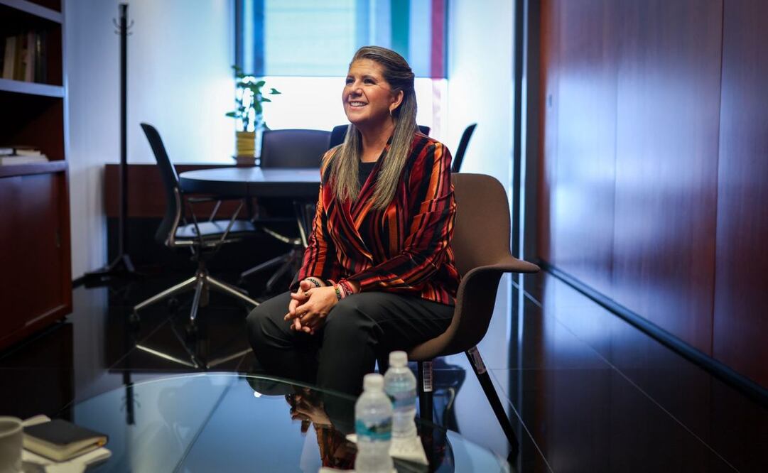 Martha Herrera González, titular de la Secretaría de Igualdad e Inclusión de Nuevo León. Foto: Luis Carlos Rodríguez/ EL UNIVERSAL