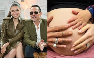 Marc Anthony y Nadia Ferreira anuncian la espera de su segundo hijo