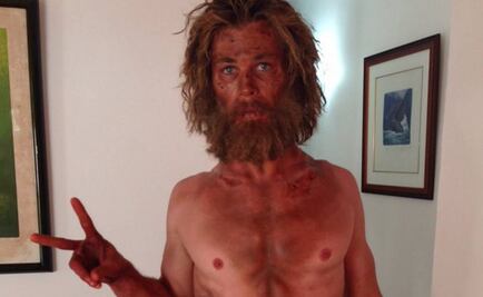 Chris Hemsworth perdió peso y estilo para nueva película