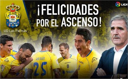 Las Palmas asciende a La Liga de España