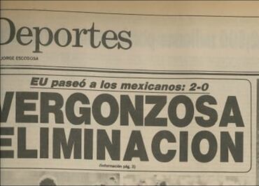 México humillado en la primera Copa Oro