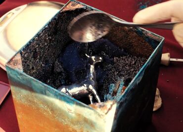 Exponer diamante con cenizas de Barragán fue una decisión colegiada: Volpi