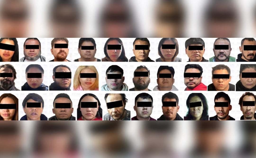 Vinculan a proceso a 30 integrantes del Cártel de los Salazar; presuntamente extorsionaban comerciantes.
Foto: Especial.