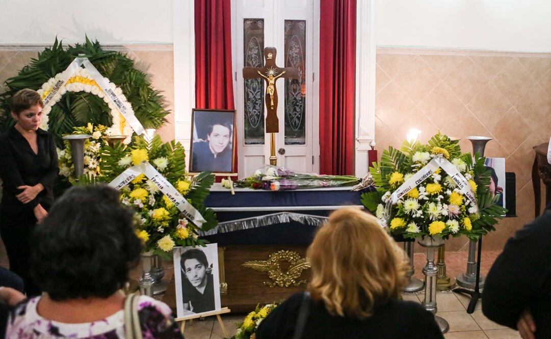 Familiares y amigos velaron al fotógrafo Luis González Contreras. / Cuauhtémoc Moreno – EL UNIVERSAL