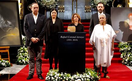 Rinden homenaje a Rafael Coronel en Bellas Artes