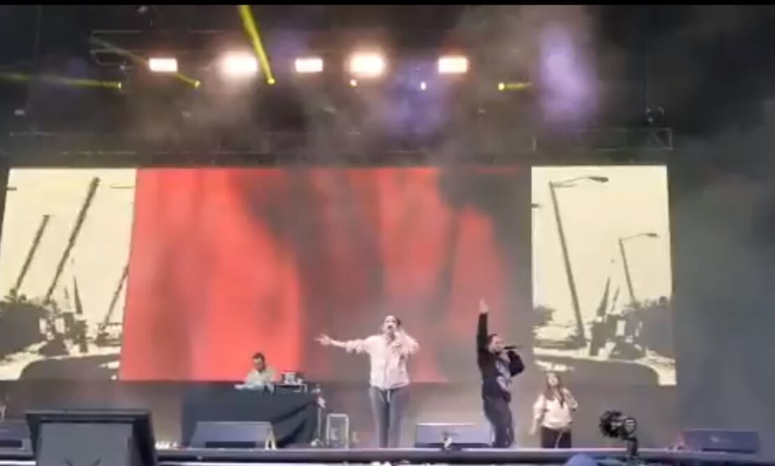 Ximbo alza la voz en el festival Radical Mestizo en el Zócalo de la CDMX